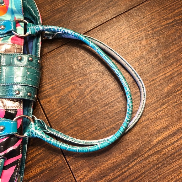 Colorful Patchwork Purse - Picture 5 of 6